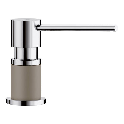 BLANCO 402306 Lato Soap Dispenser - Chrome/Truffle