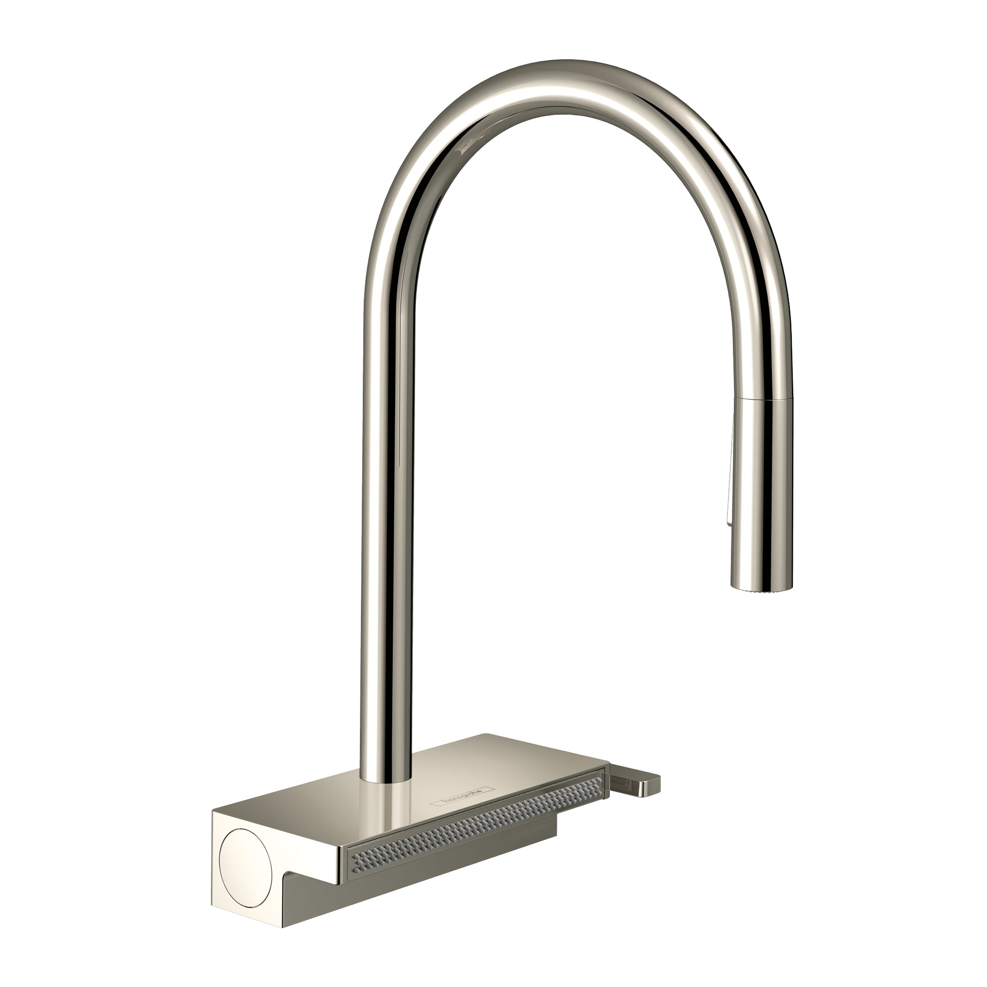 hansgrohe Aquno Select HighArc Kitchen Faucet, 3-Spray Pull-Down, 1.75 GPM