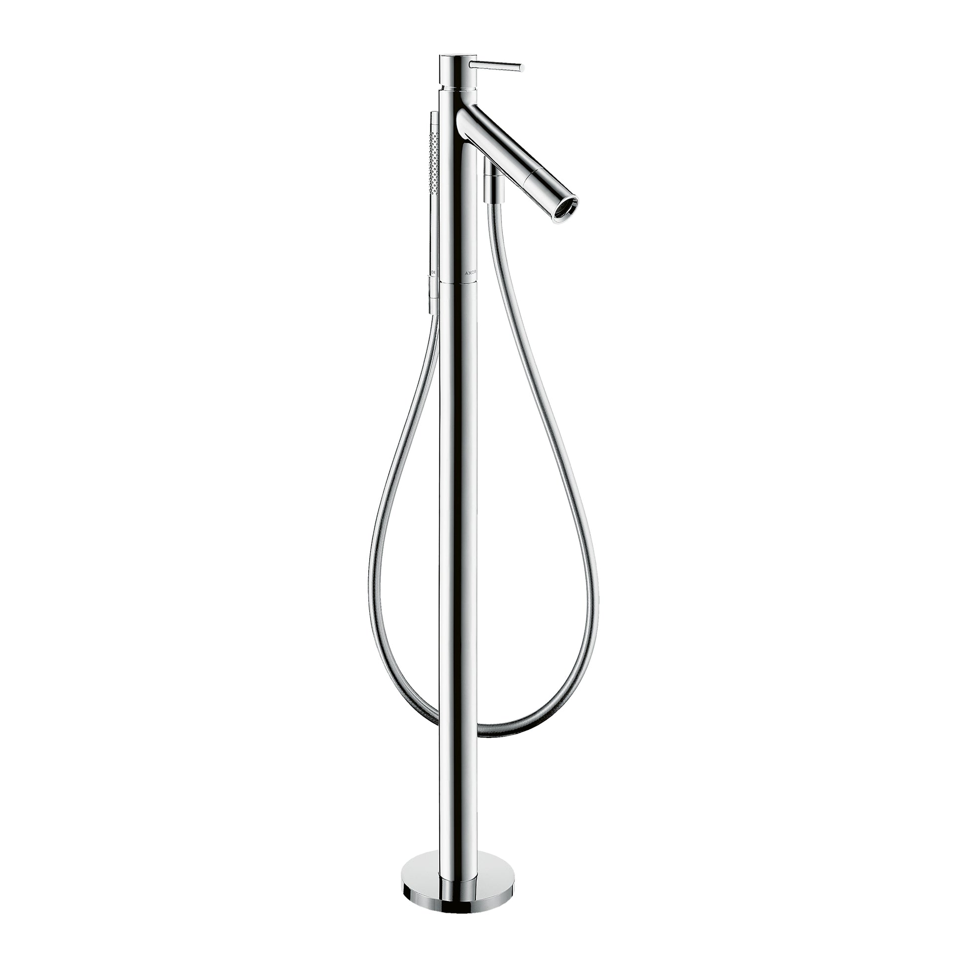AXOR Starck Freestanding Tub Filler Trim with 1.75 GPM Handshower