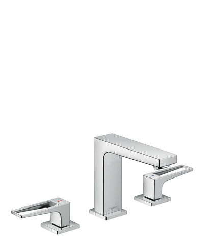 hansgrohe Metropol Widespread Faucet 110 with Loop Handles, 1.2 GPM