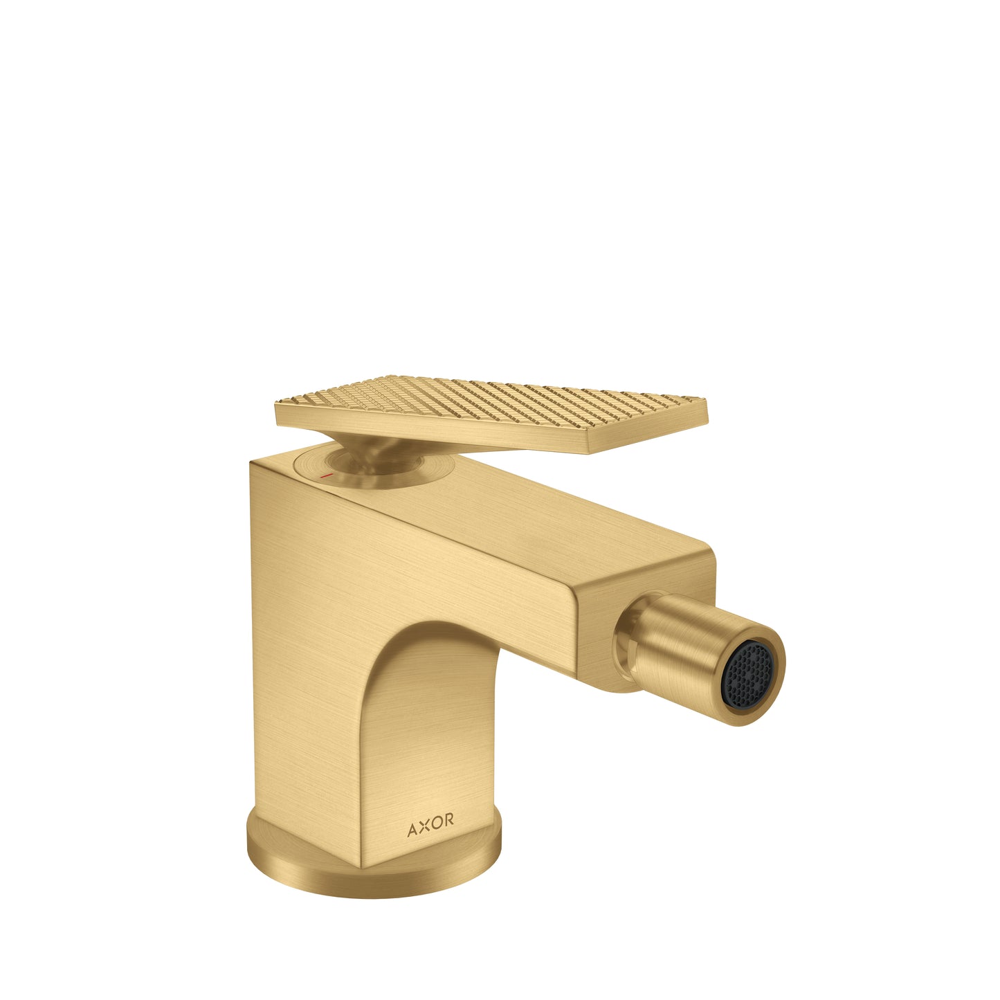 AXOR Citterio Single-Hole Bidet Faucet with Pop-Up Drain- Rhombic Cut, 1.5 GPM