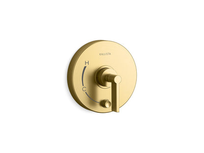 Kallista P24416-LV One Pb Shower Trim W/Divrt, Lever Hdl