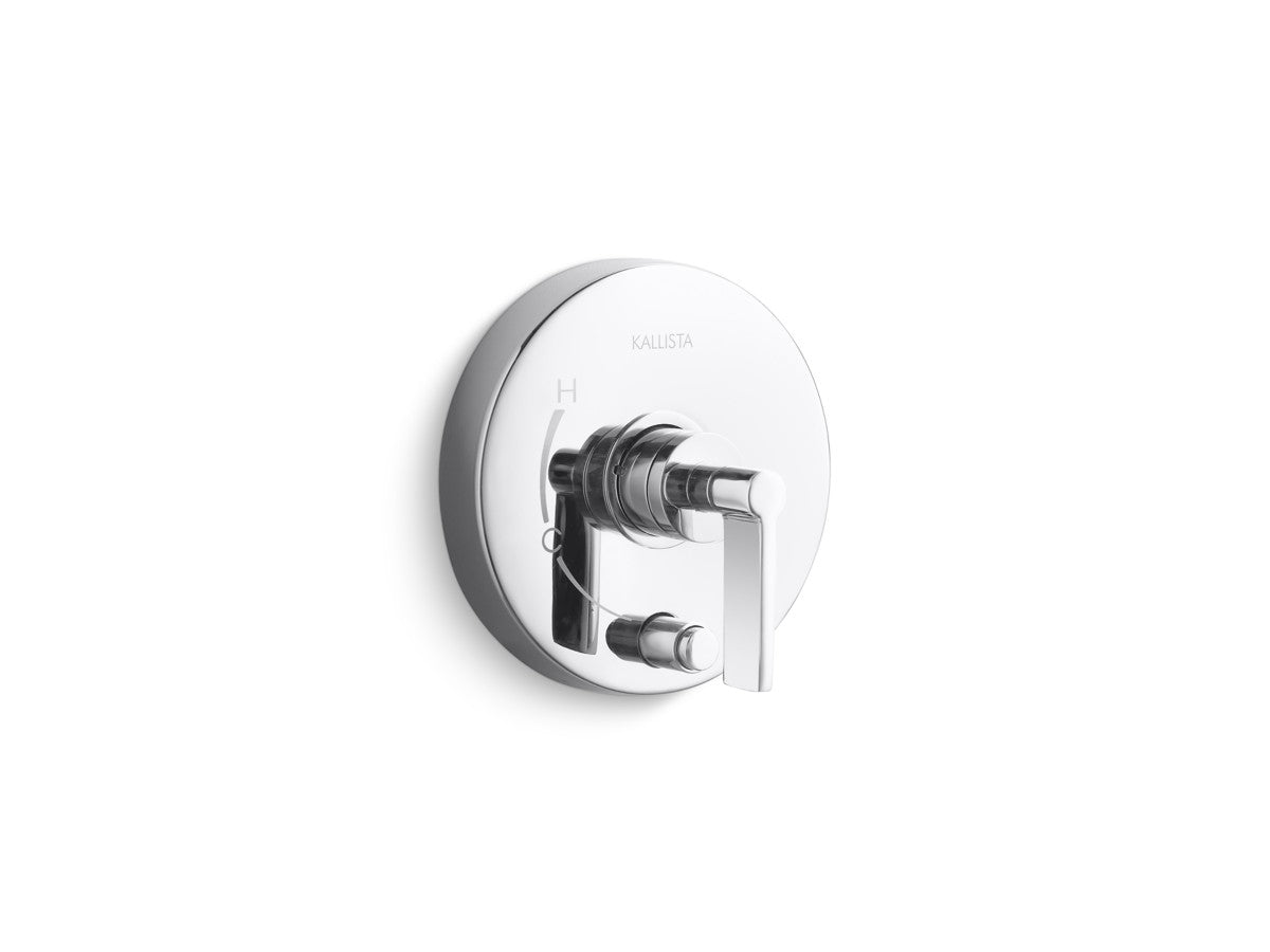 Kallista P24416-LV One Pb Shower Trim W/Divrt, Lever Hdl