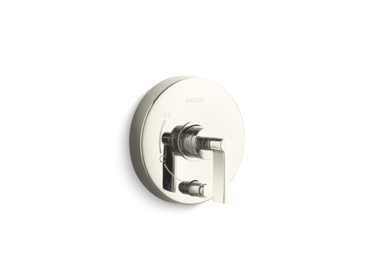 Kallista P24416-LV One Pb Shower Trim W/Divrt, Lever Hdl