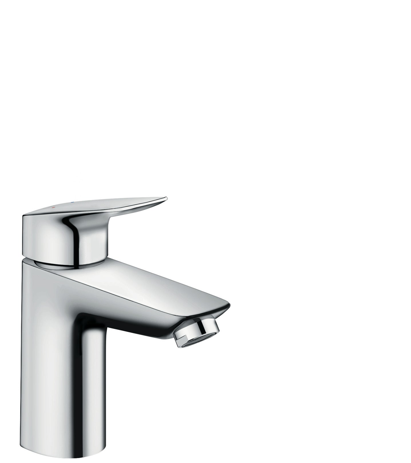 hansgrohe Logis Single-Hole Faucet 100 with Pop-Up Drain, 1.2 GPM