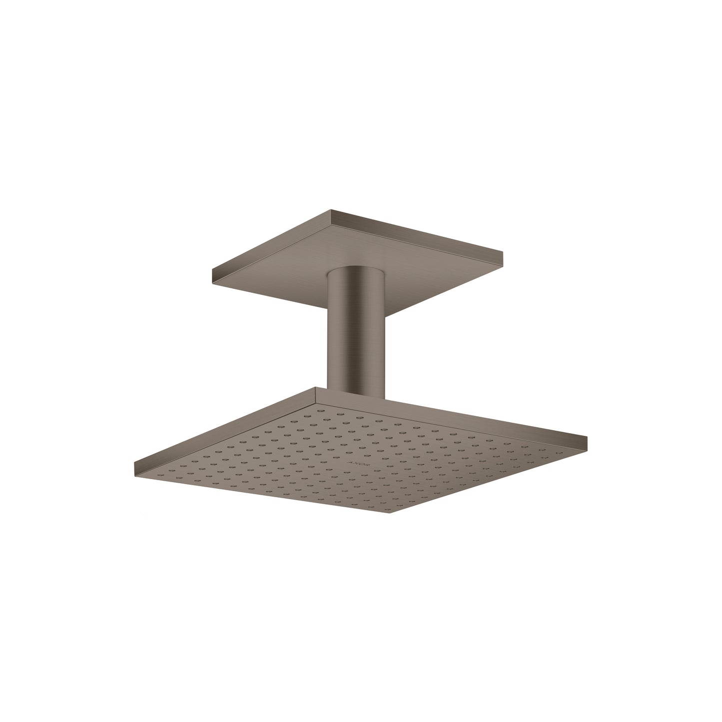 AXOR ShowerSolutions Showerhead 250 Square 2-Jet Ceiling Connection, 1.75 GPM