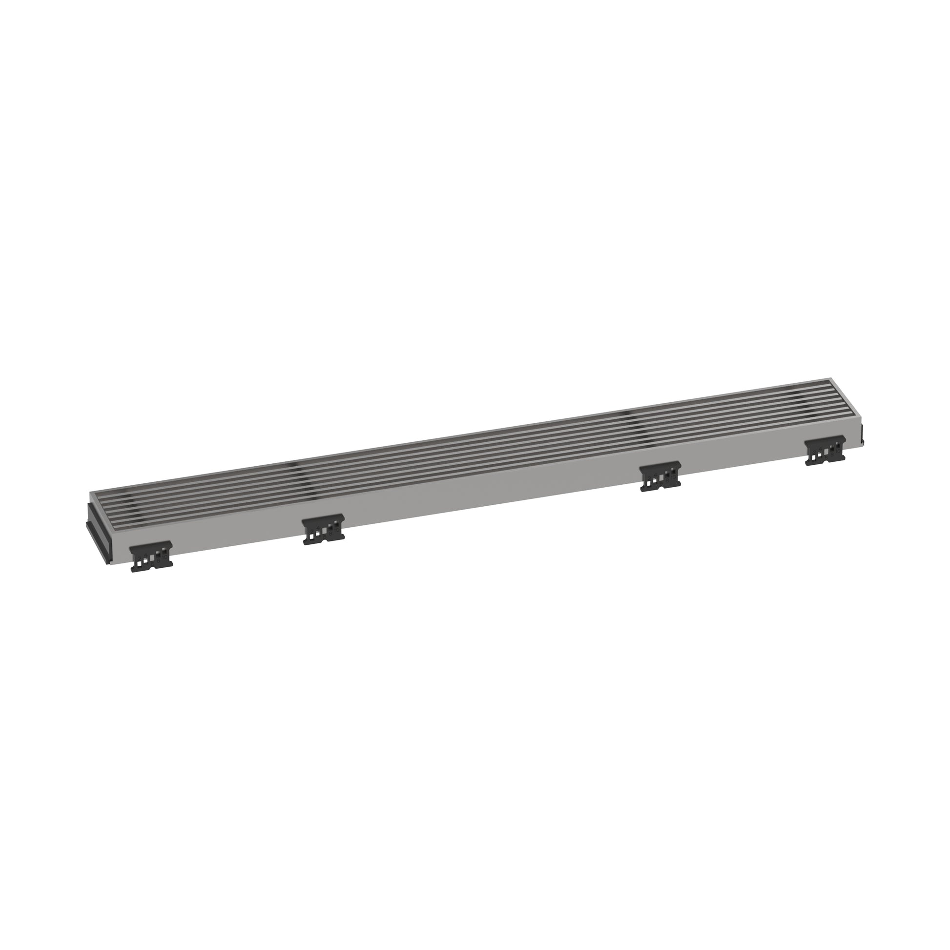 hansgrohe RainDrain Match Boardwalk Trim Boardwalk 23 5/8" with Height Adjustable Frame