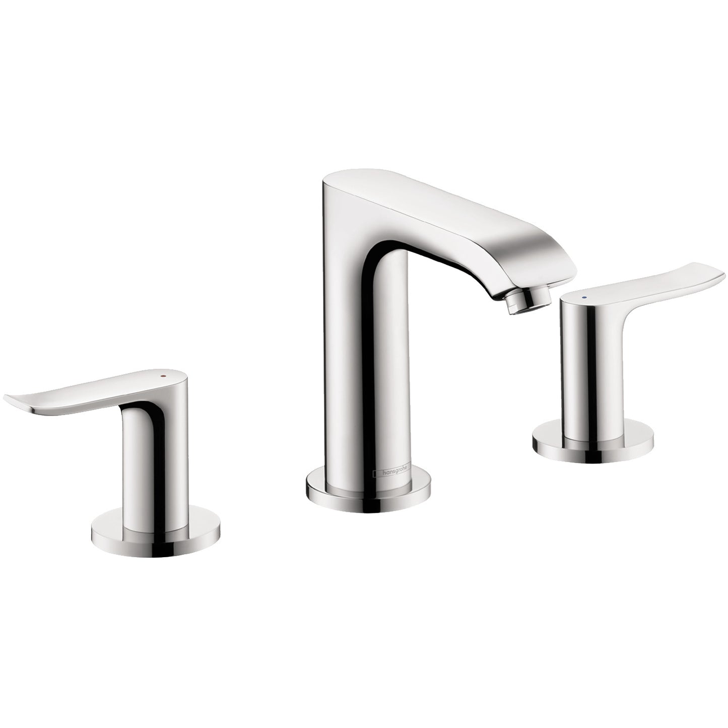 hansgrohe Metris Widespread Faucet 100 with Pop-Up Drain, 0.5 GPM