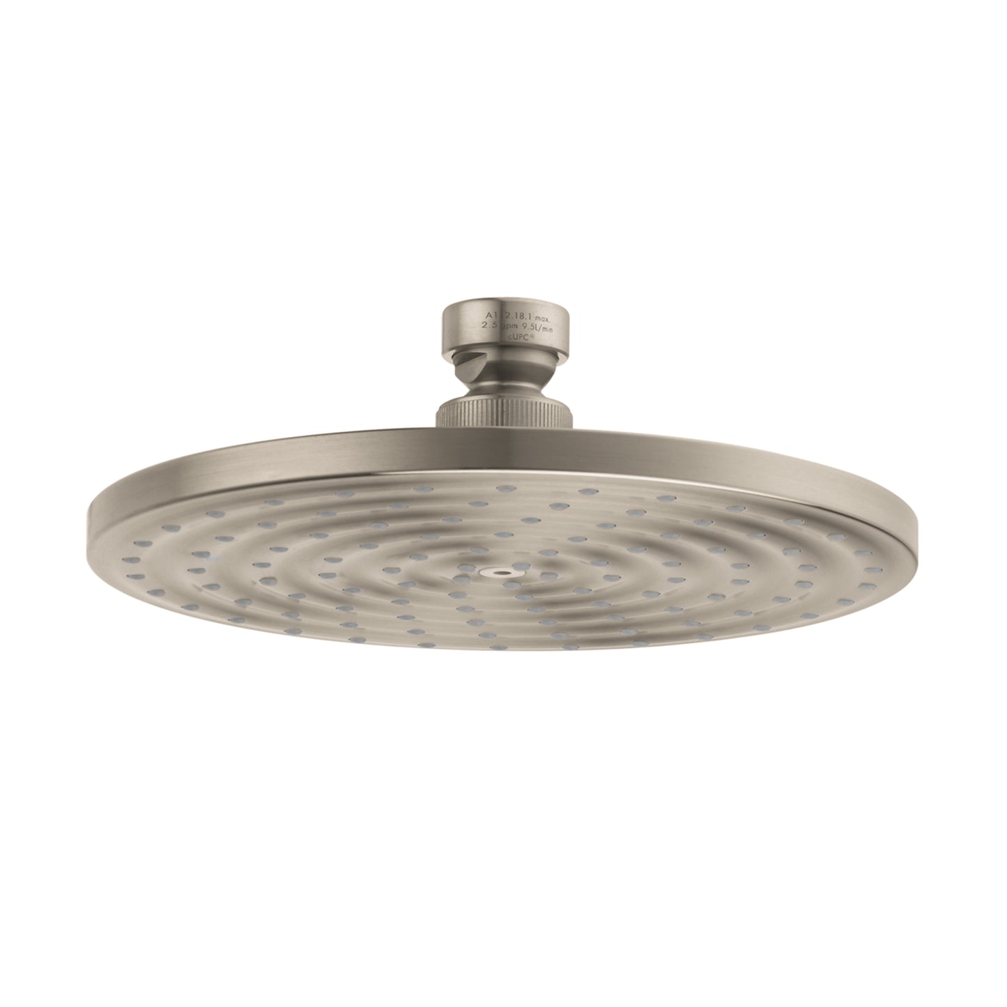 hansgrohe Raindance S Showerhead 180 1-Jet Rain, 2.5 GPM
