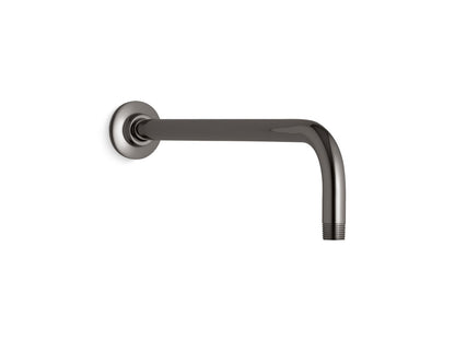 KOHLER K-10124 Wall-mount Rainhead Arm and Flange, vibrant titanium