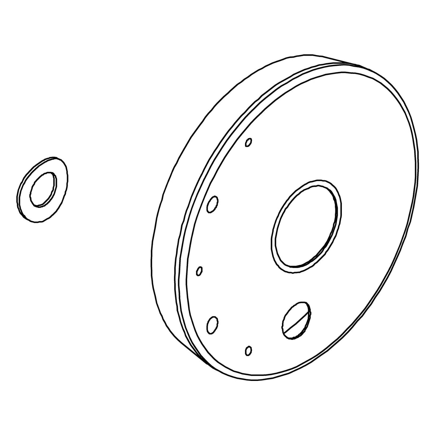 KOHLER K-1016454 Faceplate Assembly