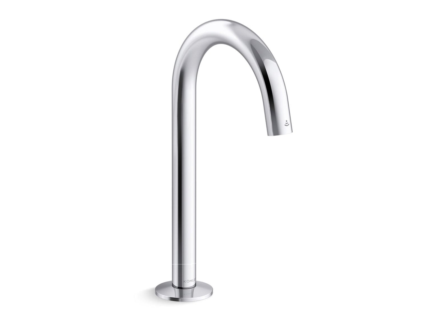 KOHLER Components Touchless lavatory faucet with Kinesis sensor technology, Tube design, AC-powered, 0.35 gpm