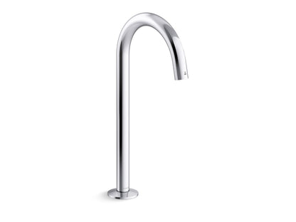 KOHLER Components Touchless lavatory faucet with Kinesis sensor technology, Tube design, AC-powered, 0.35 gpm