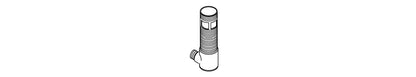 KOHLER K-1041863 Body-Overflow, Drain (Exposed)