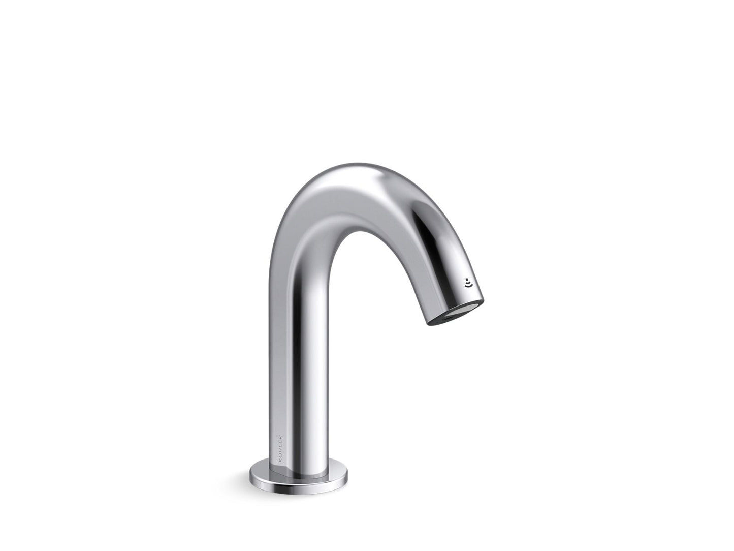 KOHLER K-104BB76-SBNA Oblo Touchless single-hole lavatory faucet with Kinesis sensor technology, DC-powered, less drain, 0.5 gpm