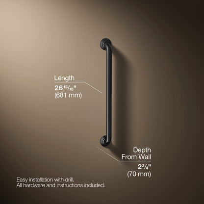 3/4 view of product with dimensions