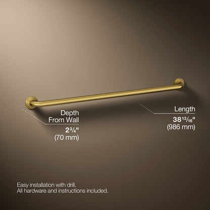 3/4 view of product with dimensions
