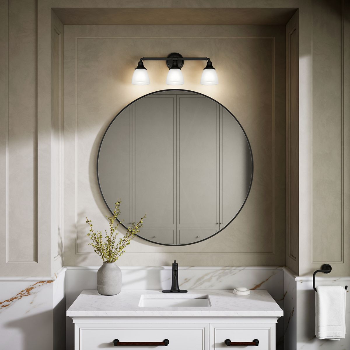 Products in use in close room view