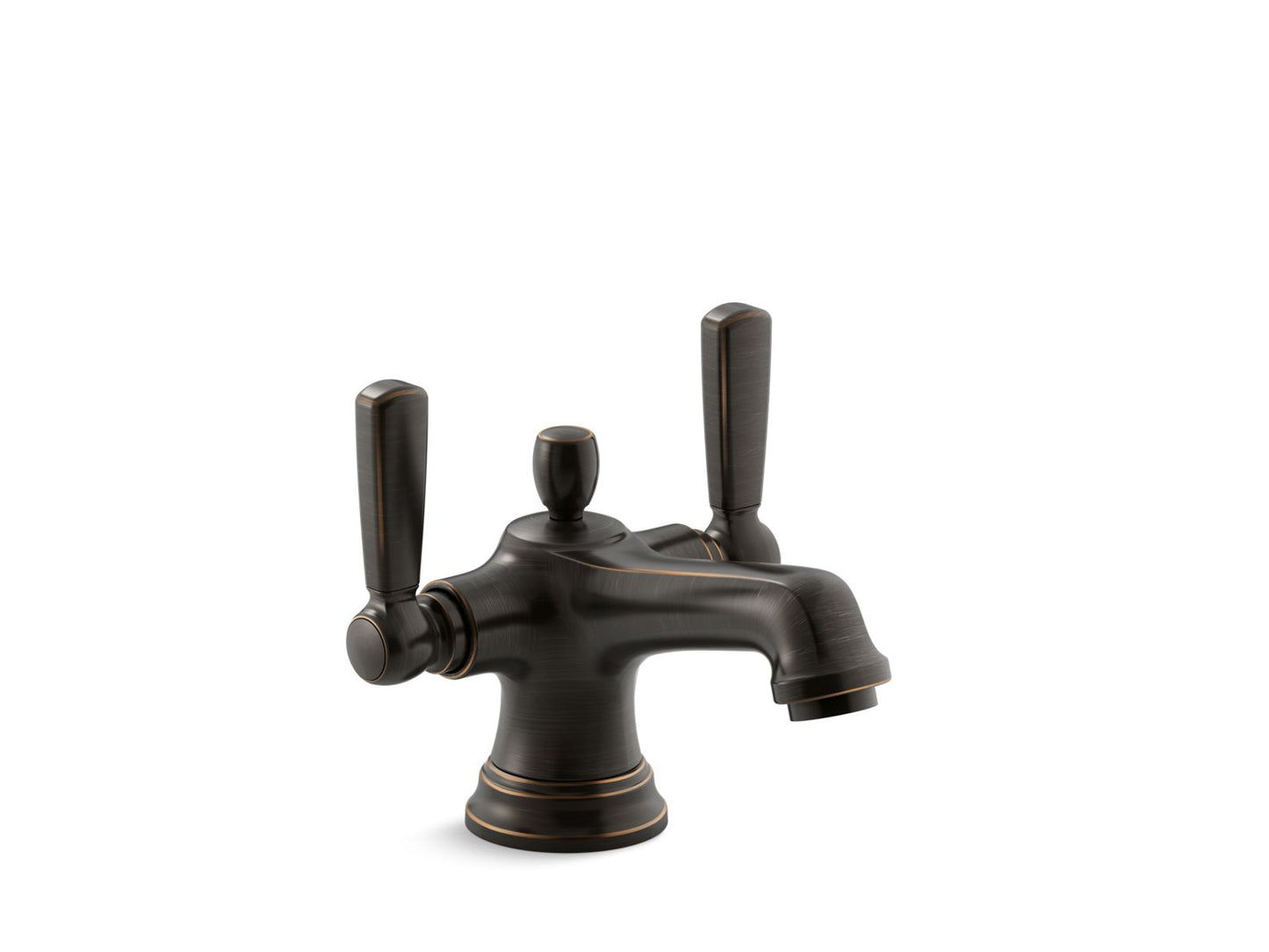 KOHLER K-10579-4 Bancroft Monoblock bathroom sink faucet, 1.2 gpm