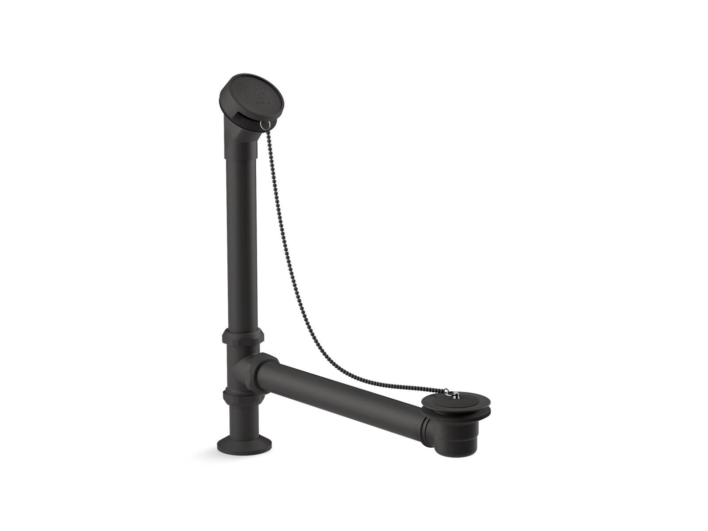KOHLER K-106 Antique Bath drain, chain and rubber stopper