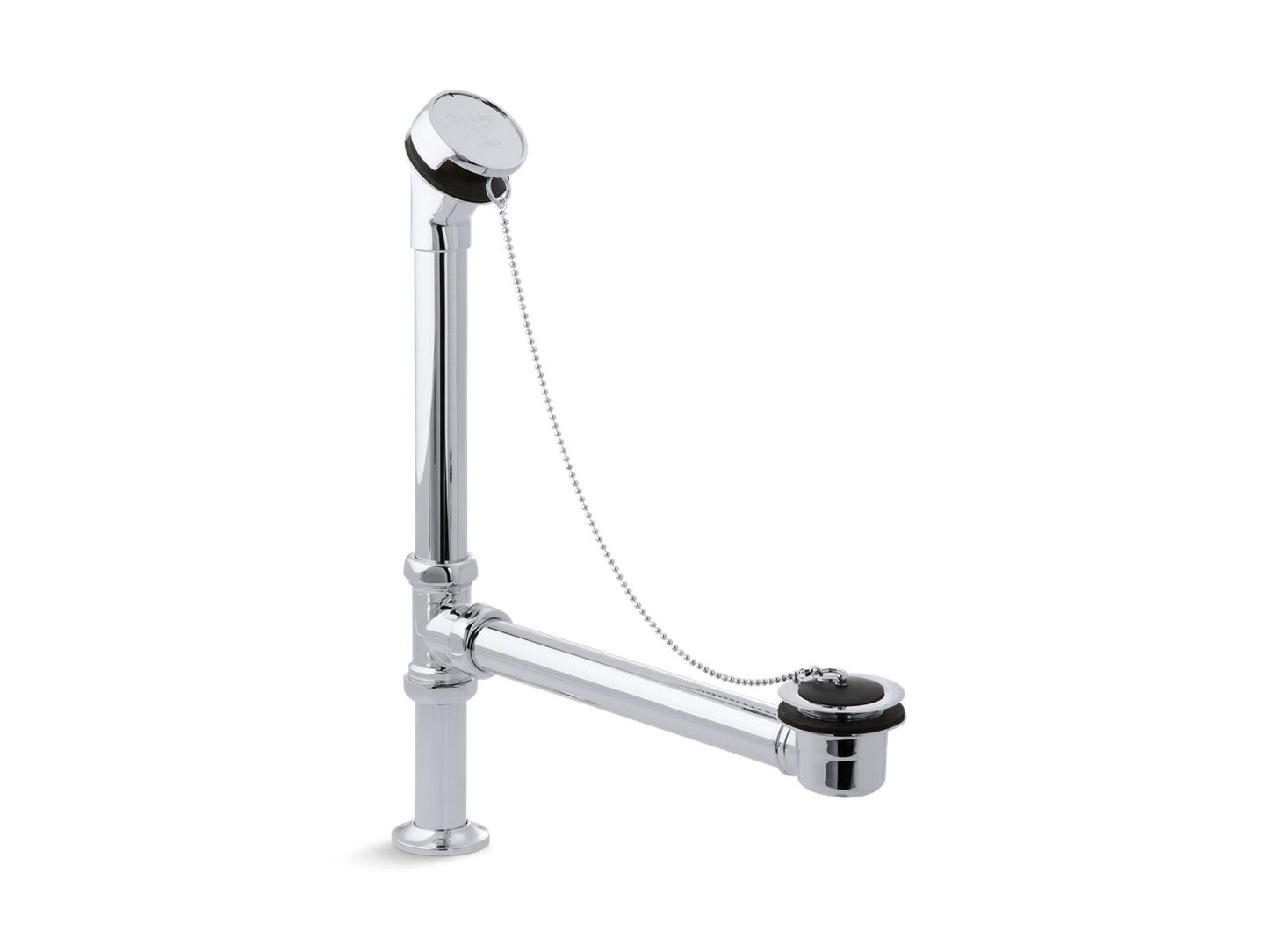 KOHLER K-106 Antique Bath drain, chain and rubber stopper