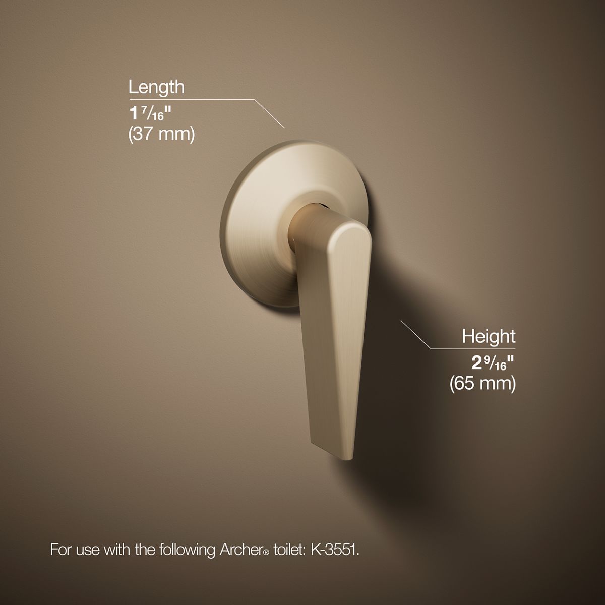 KOHLER Archer Trip lever