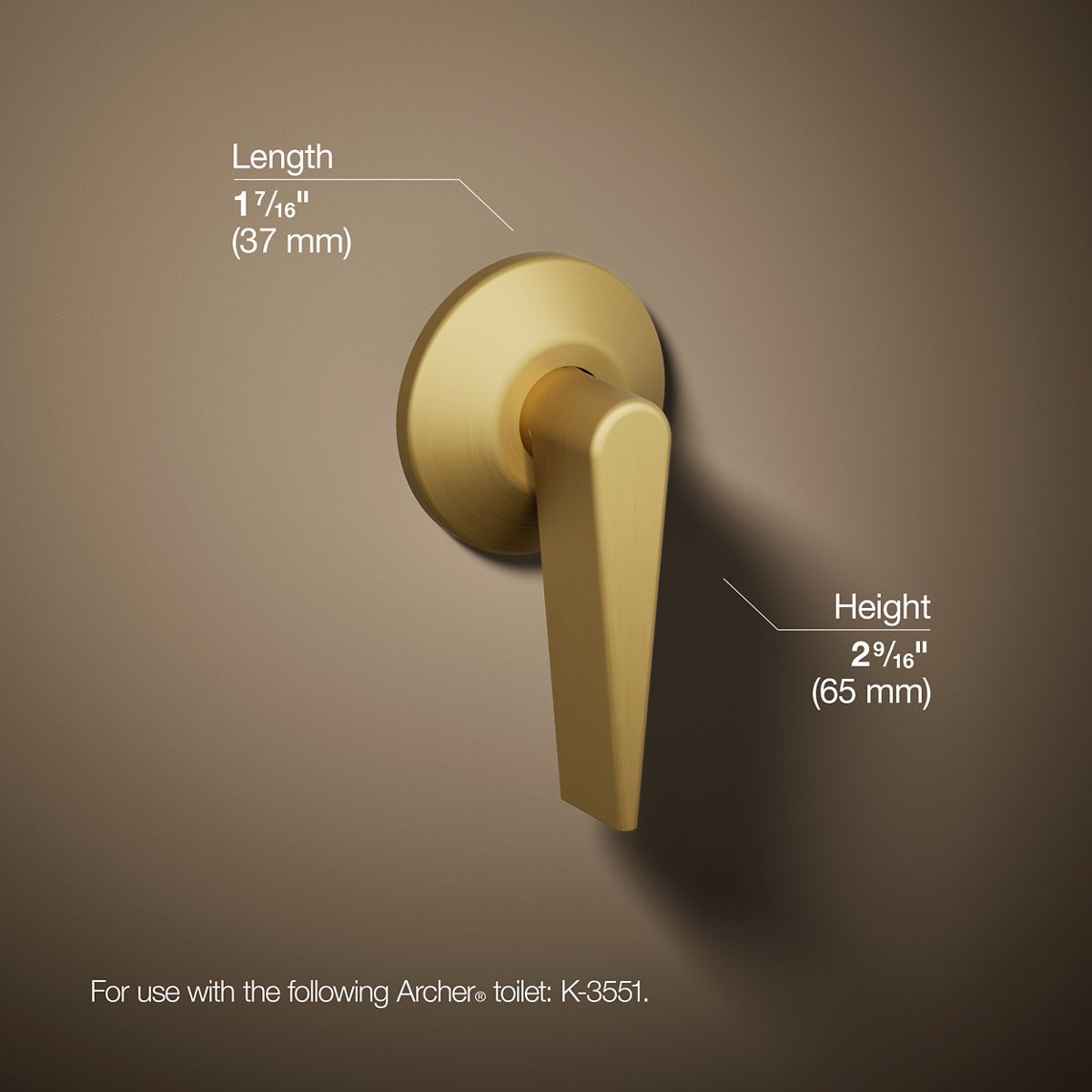 KOHLER Archer Trip lever