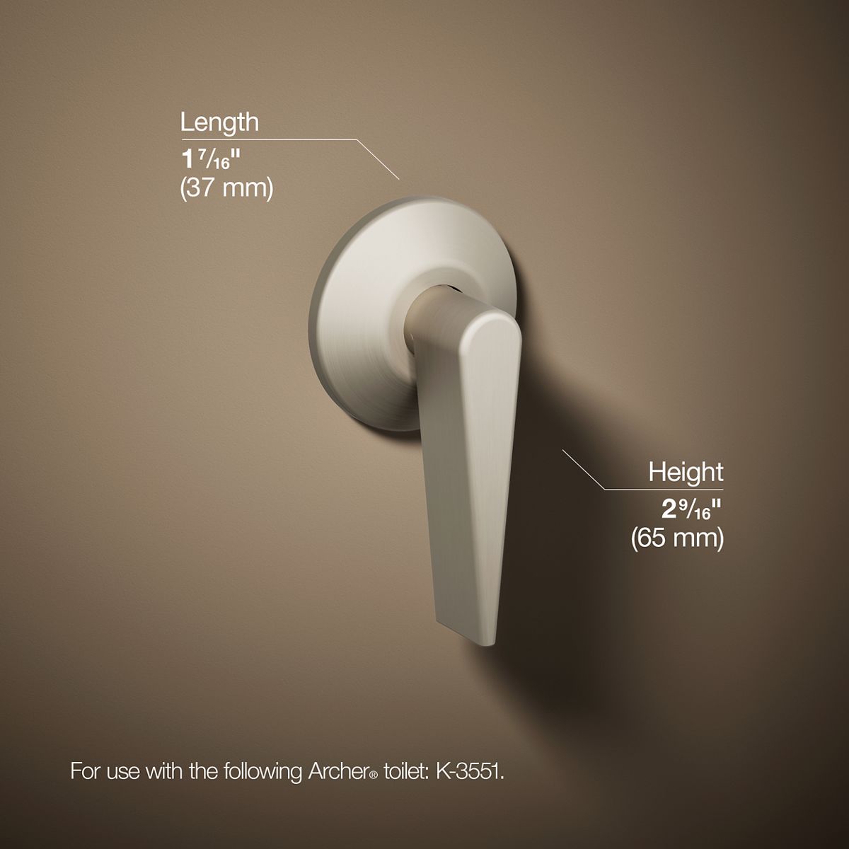 KOHLER Archer Trip lever