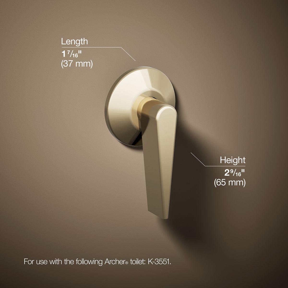 KOHLER Archer Trip lever