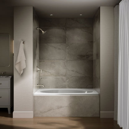 KOHLER K-1113-L Windward 60" x 42" alcove bath, left drain