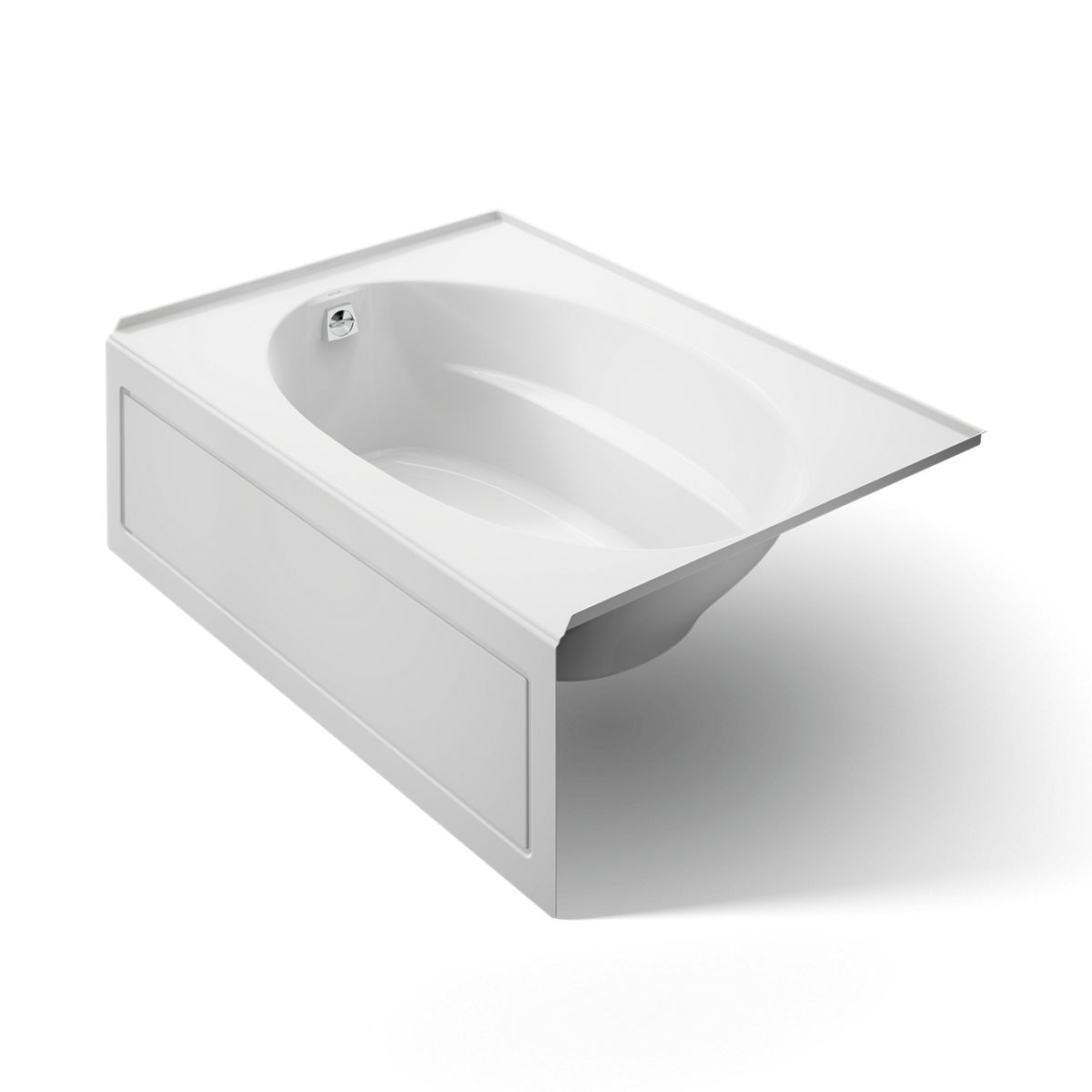 KOHLER K-1113-LA Windward 60" x 42" alcove bath, left drain