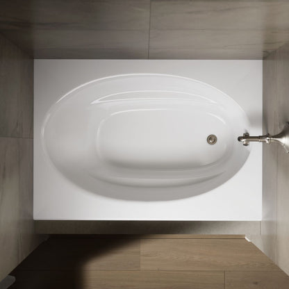 KOHLER K-1113-R Windward 60" x 42" alcove bath, right drain