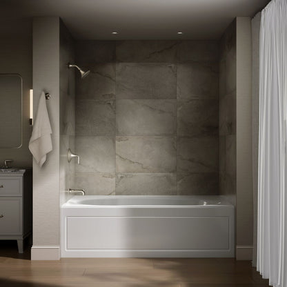 KOHLER K-1115-LA Windward 72" x 42" alcove bath, left drain