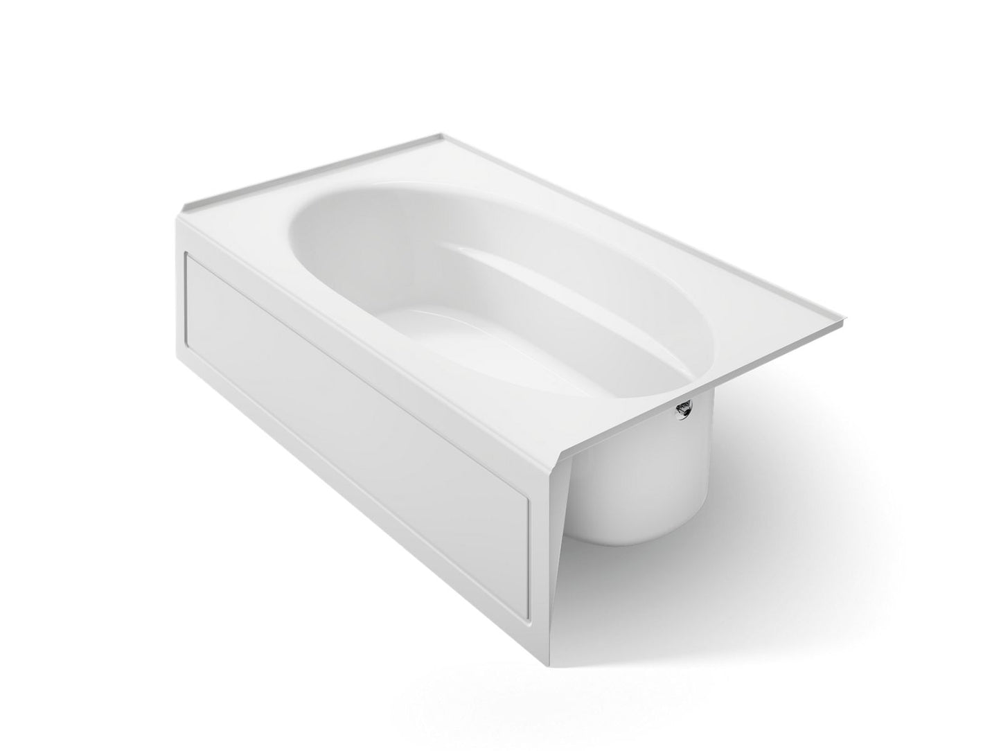 KOHLER K-1115-RA Windward 72" x 42" alcove bath, right drain