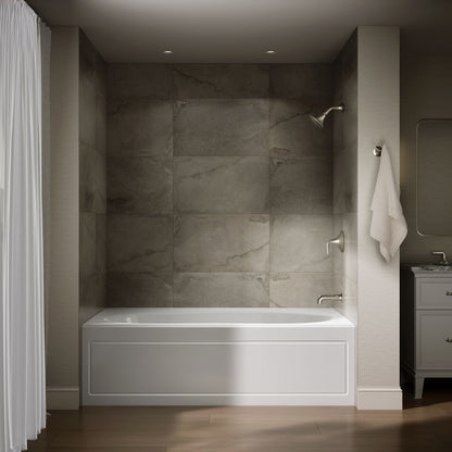 KOHLER K-1115-RA Windward 72" x 42" alcove bath, right drain