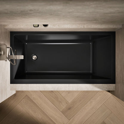 KOHLER K-1121-L Underscore 60" x 30" alcove bath, left drain