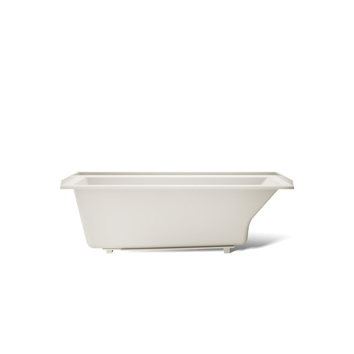 KOHLER K-1121-LW Underscore 60" x 30" alcove bath with Bask heated surface, left drain
