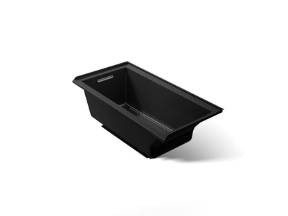 KOHLER K-1121-LW Underscore 60" x 30" alcove bath with Bask heated surface, left drain