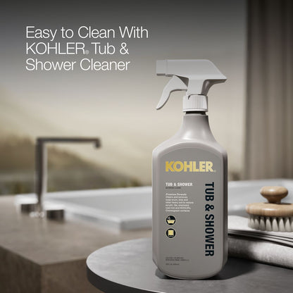 KOHLER K-1121-W1 Underscore 60" x 30" drop-in bath with Bask heated surface