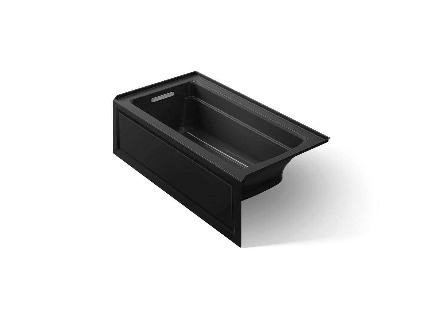 KOHLER K-1122-GHLA Archer 60" x 32" alcove Heated BubbleMassage air bath, left drain