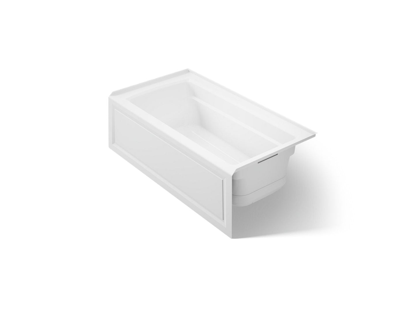KOHLER K-1122-GHRA Archer 60" x 32" alcove Heated BubbleMassage air bath, right drain