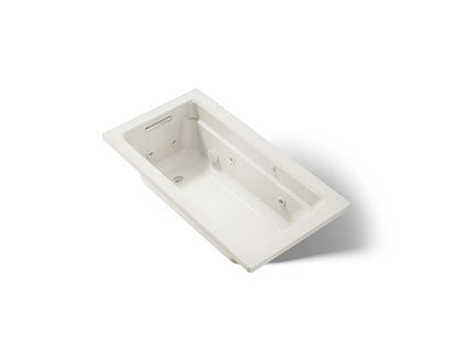 KOHLER K-1122-H Archer 60" x 32" drop-in whirlpool bath with heater