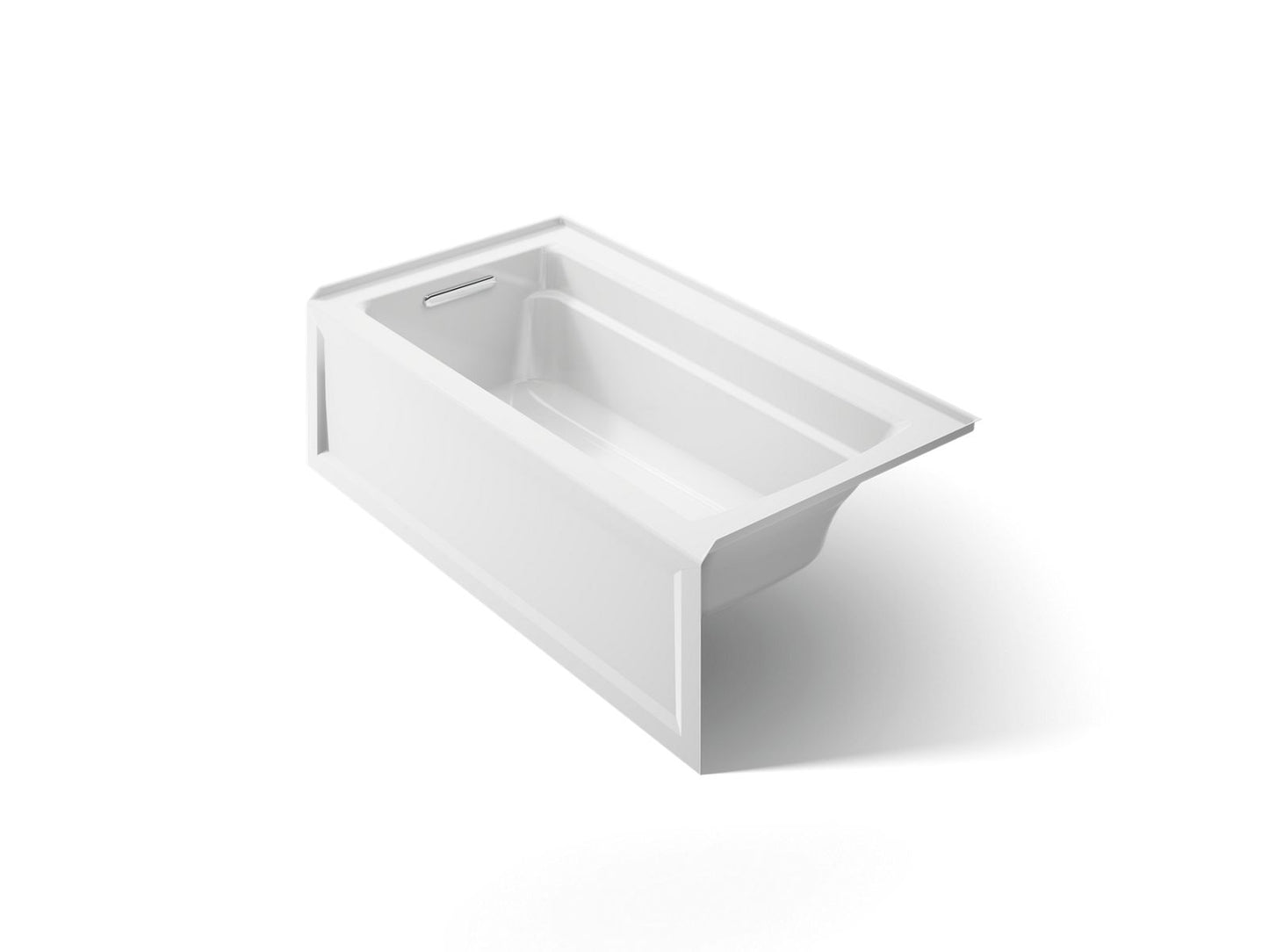 KOHLER K-1123-LA Archer 60" x 32" alcove bath, left drain