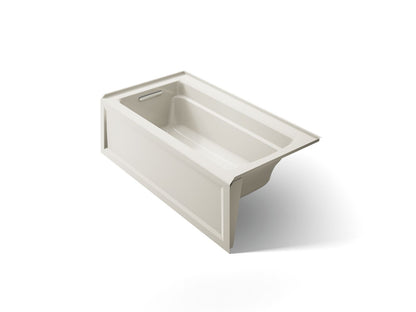 KOHLER K-1123-LAW Archer 60" x 32" alcove bath with Bask heated surface, left drain