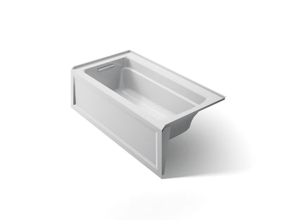 KOHLER K-1123-LAW Archer 60" x 32" alcove bath with Bask heated surface, left drain