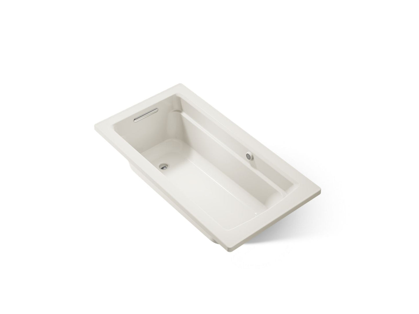 KOHLER K-1123-W1 Archer 60" x 32" drop-in bath with Bask heated surface