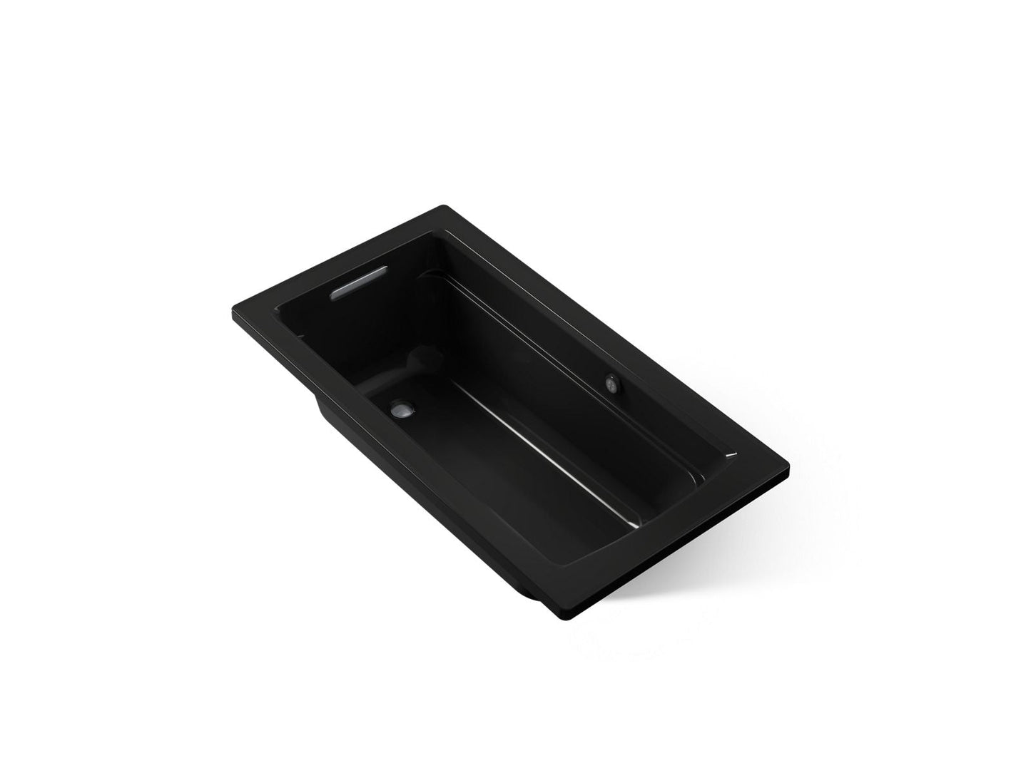 KOHLER K-1123-W1 Archer 60" x 32" drop-in bath with Bask heated surface