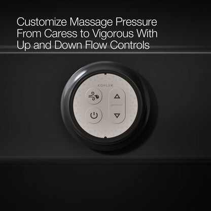 KOHLER K-1124-GHLA Archer 72" x 36" alcove Heated BubbleMassage air bath, left drain