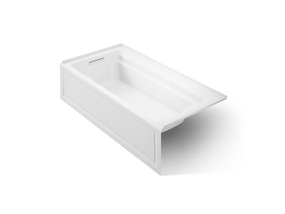 KOHLER K-1124-GHLA Archer 72" x 36" alcove Heated BubbleMassage air bath, left drain