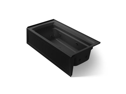 KOHLER K-1124-HR Archer 72" x 36" alcove whirlpool bath, right drain